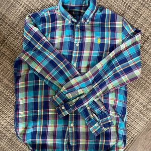 Plaid Ralph Lauren button down